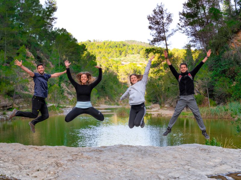 Puddles and the Chorradores, hiking and nature between rivers